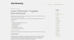 Desktop Screenshot of blog.databrewery.org